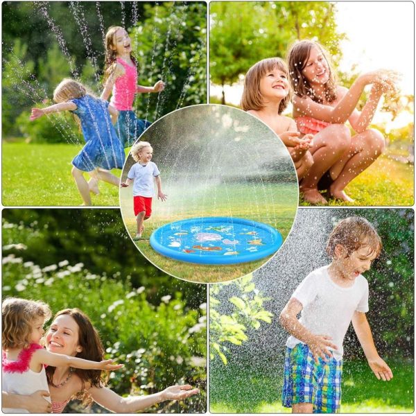 Children Playing in Water