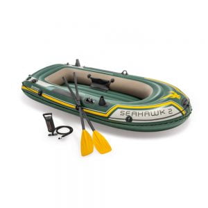 Intex Seahawk 2 Inflatable Boat with Paddles and Pump